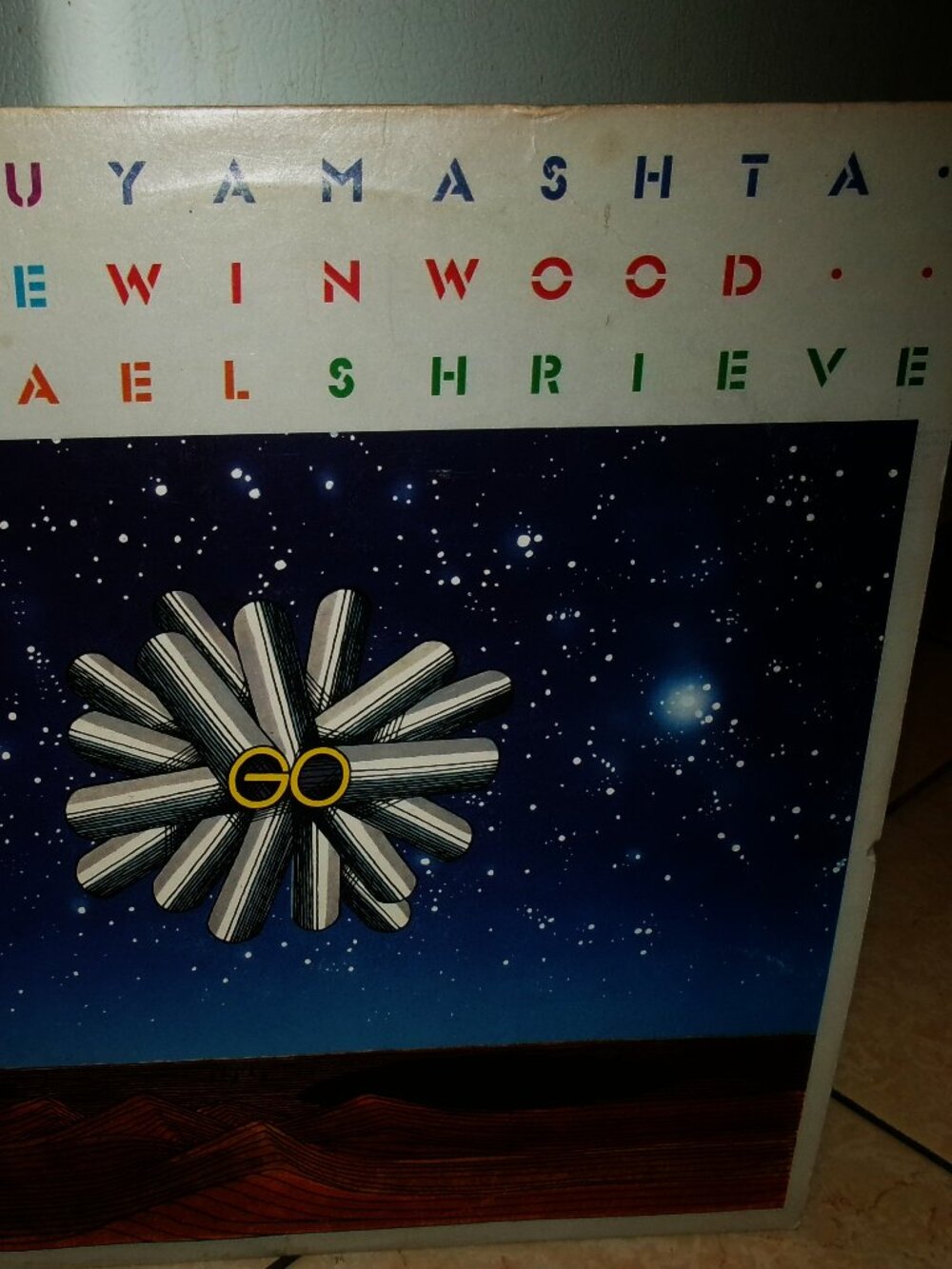 stomu yamashita steve winwood mike shrieve go 1976 lp - electro prog space rock